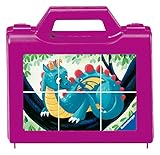 Die Ravensburger Würfelpuzzles bieten 6 Motive in einem Puzzle! Die Kunststoffwürfel sind langlebig, abwaschbar und können ganz leicht im praktischen Mitnahmekoffer aufbewahrt und transportiert werden