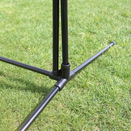 SculPong Portable Large Volleyball Badminton Tennis Net with Carrying Bag Stand/Frame (20FT)