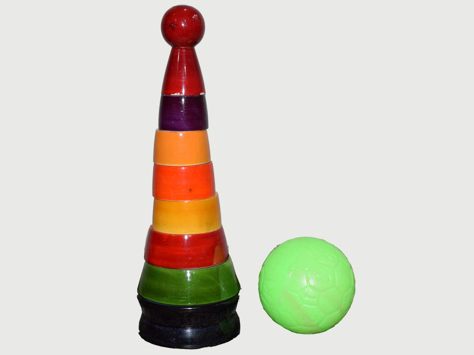 Vrindavaneshvari Hancrafted Lagori / Bam Pitto Wooden Toy - 5+ Years