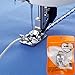 HONEYSEW Brading Couching Presser Foot Snap-On 93-036936-91/ IDT Walking Foot For Pfaff 1000-7570