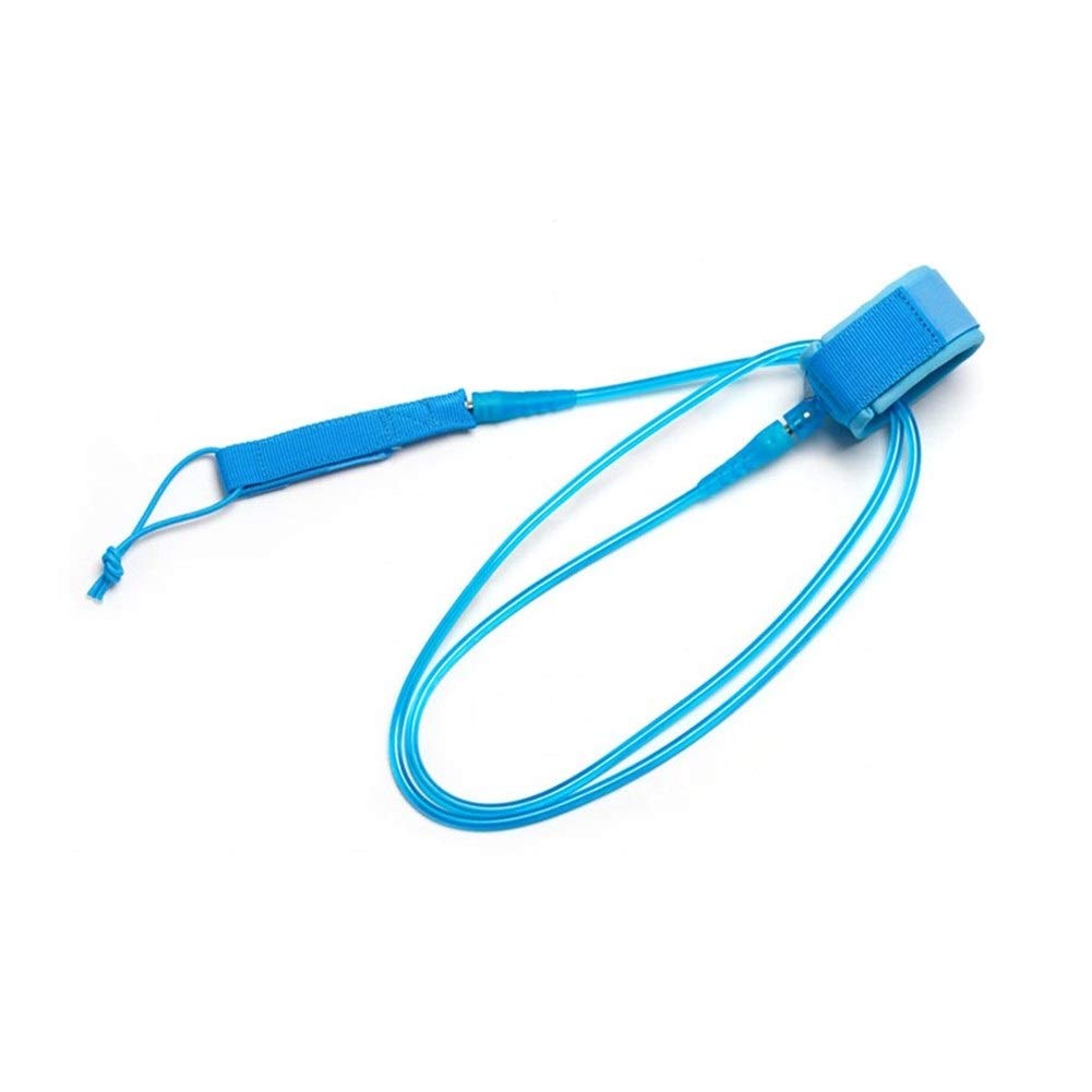 Accessoires de Surf 6ft 7mm TPU Surfboard Pied Leash Corde à Double polyuréthane Nylon Acier Inoxydable Support Board Up Paddle Surf Leash Leash pour Le Surf, la mer, Le Cadeau (Color : 11ft 7mm)