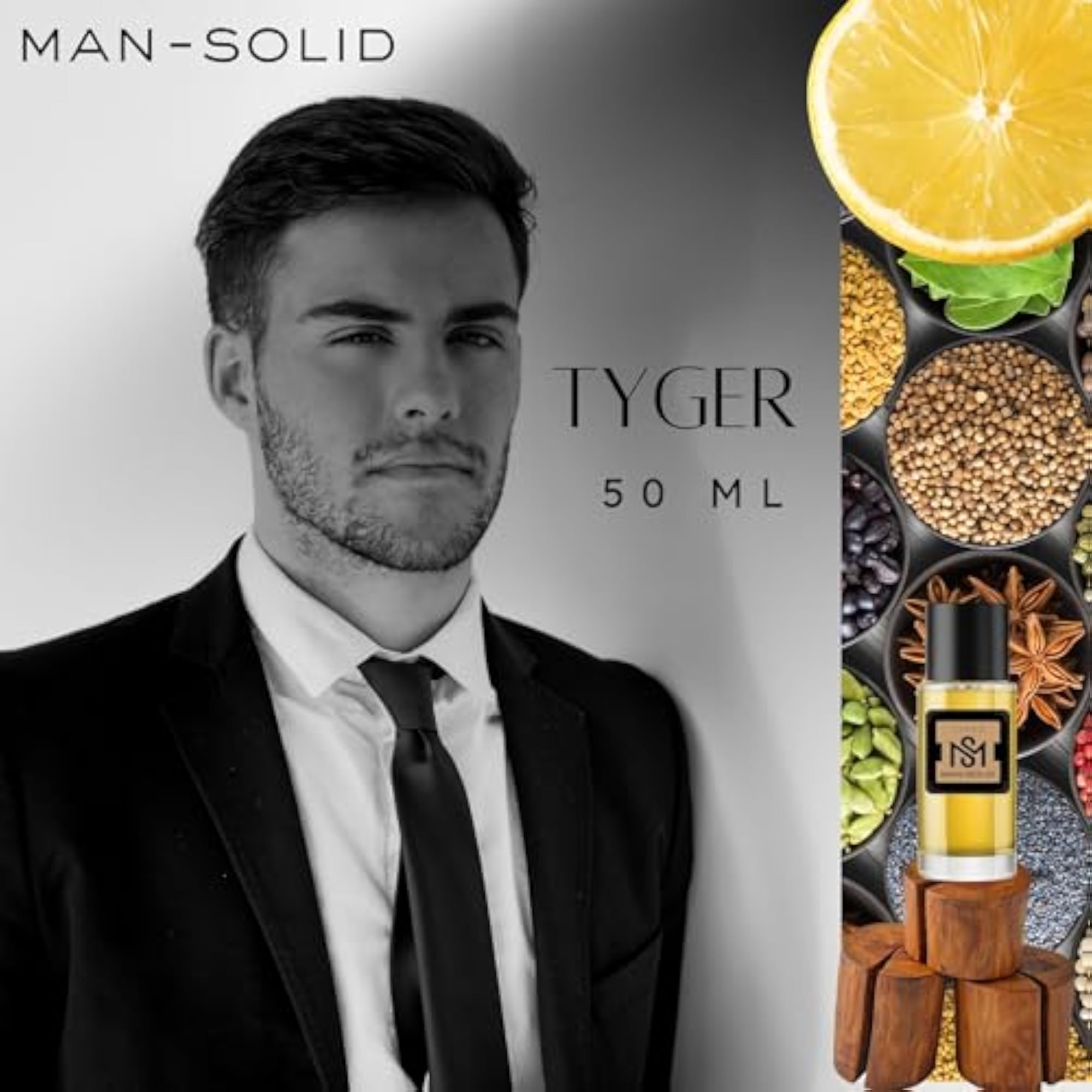 TYGER Spicy Eau De Parfum for Men, Long Lasting