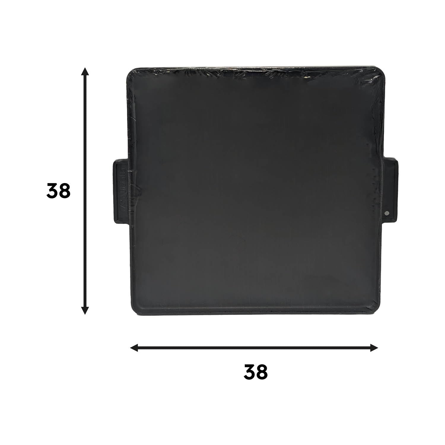 ILSA Piastra di Cottura, Ghisa Smaltata, Double Face, cm 38x38