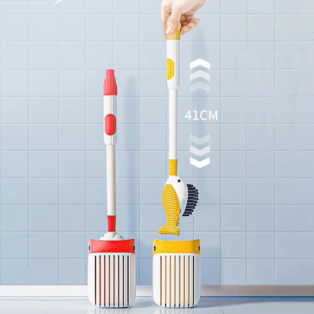 Toilettenbürste Mit Behälter Und Wandmontage