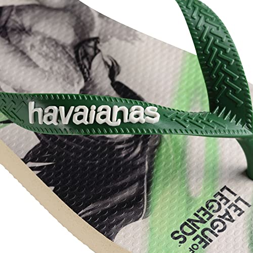 SANDALIAS HAVAIANAS TOP LO LEGENDS n° 41/42 BEGE PALHA/AMAZONIA
