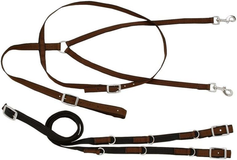 Performers 1st Choice Nylon German Martingale Rein Set