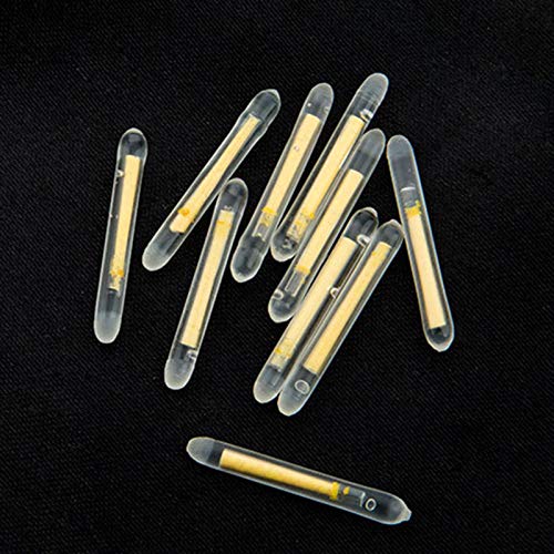 Bastão de pesca, 5 peças de vara de brilho profissional resistente ao desgaste, luz verde flutuante