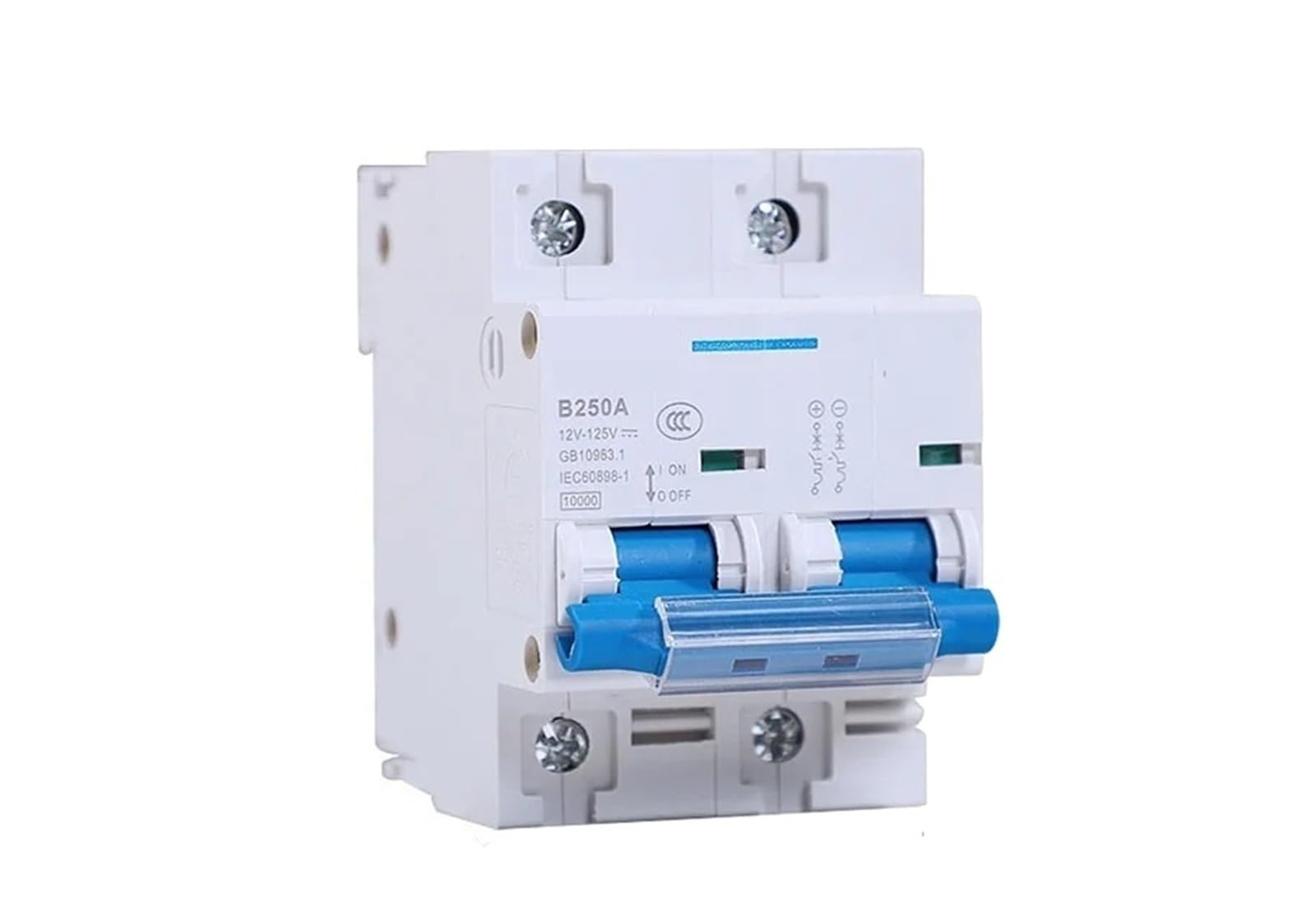 Disjoncteur CC 2P 100A empêche la surchauffe de batterie pour la sécurité des yachts