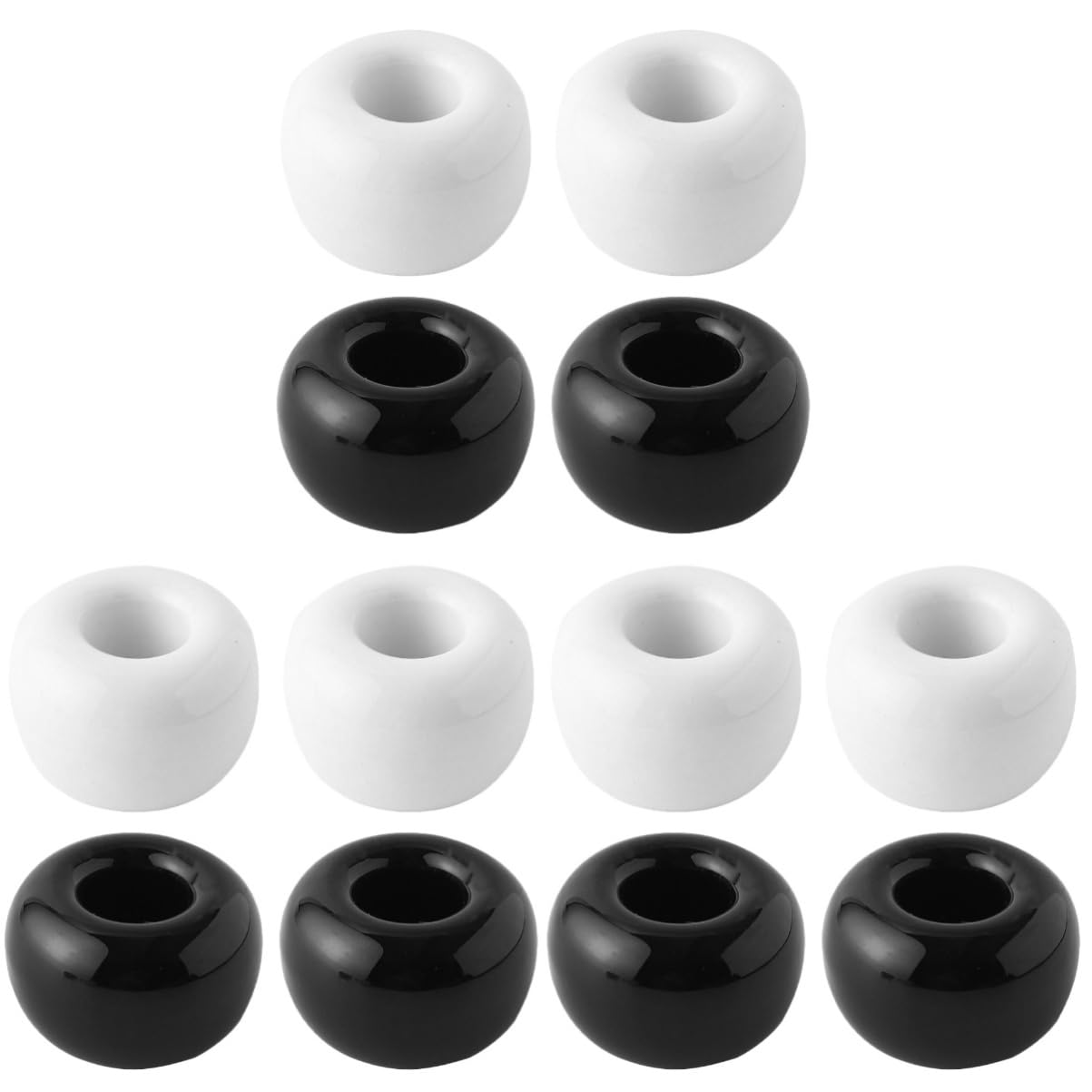 Happyyami 3 Juegos Porta Cepillo De Pararse Soporte De Pared para Cepillo De Dispensador De Pasta De Productos Papelera Unidad Dispensador De Jabón Cerámica 4 Uds * 3