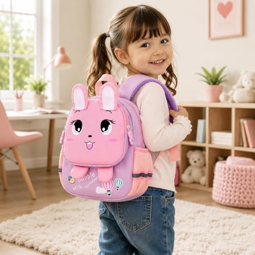 Image of Storite Toddler Bag for Boys & Girls (2-6 Years) 5L | Lightweight Sturdy Kids Backapck Perfect for Preschool & Nursery School