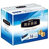 エリエール ポケットティッシュ 保湿 14組×14個 パルプ100% 贅沢保湿