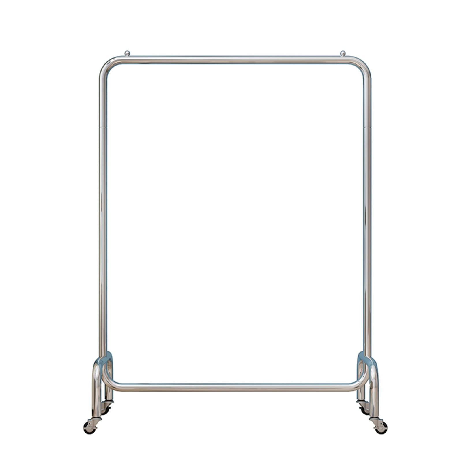 SaryEdge Coat Racks Stainless Steel Clothing Rack Household Multi-Functional Single-Rod Garment Rack Floor-Standing Bedroom Coat Rack/Onecolor/80X40X150Cm,Onecolor-,Onecolor-100X40X150Cm