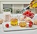 High Borosilicate Glass Measuring Cup-V-Shaped Spout，Glass Measuring Beaker for Kitchen or Restaurant, Easy to Read, 150 ML (5 Oz)-Single