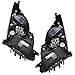 Brock Replacement Driver and Passenger HID Headlights Headlamps Compatible with Prius 81185-47170 81145-47170