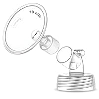 Vista 20 de Maymom Pieza de bomba compatible con Spectra S1, S2 Spectra 9 Plus Breastpump; Incluye brida de boca ancha (Una brida - brida de 18 mm) No es una