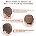 Dreamlover Hair Net for Wig, Brown Mesh Wig Cap for Long Hair, 2 Pieces