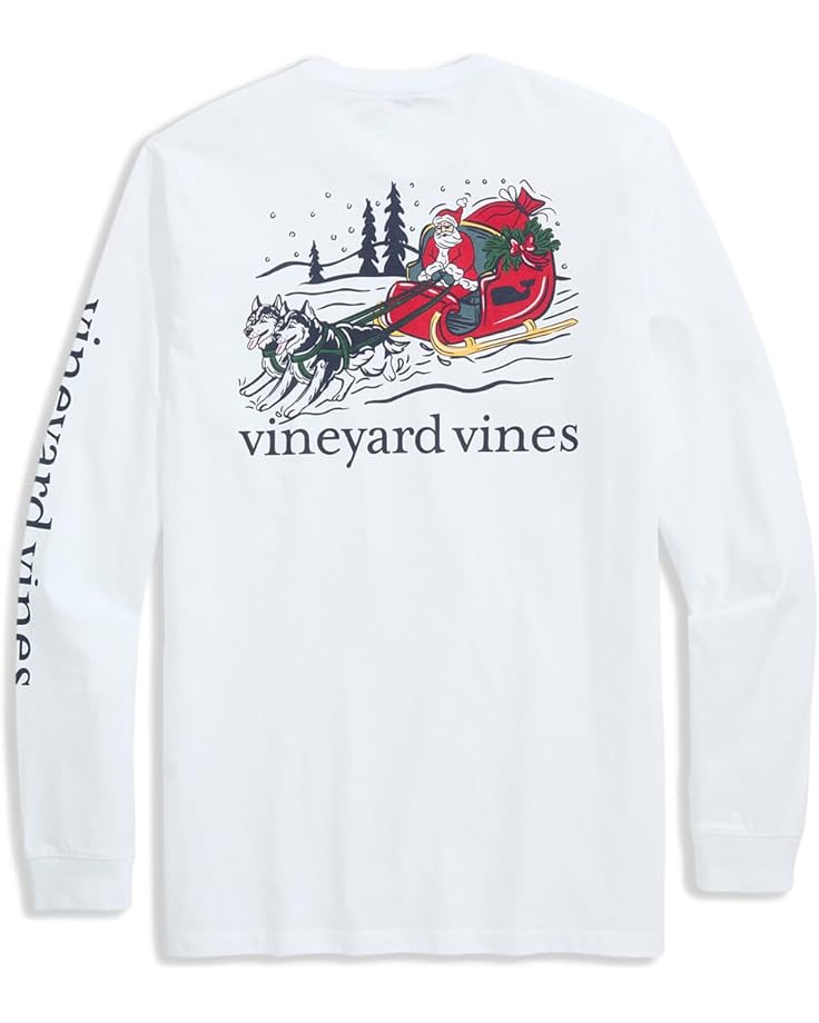 Vineyard Vines Dog Flying Presents Long Sleeve Tee - #2 of 3