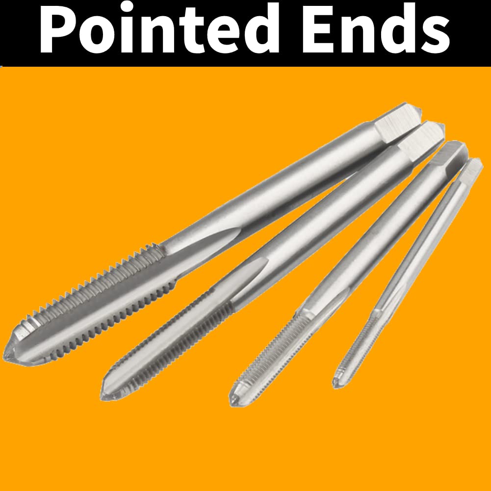 Kit Tarauds Métriques Hss 11 Pièces - M1 à M3.5 Avec Clé Réglable - Pour Bois, Plastique, Métal Jeux De Taraudage