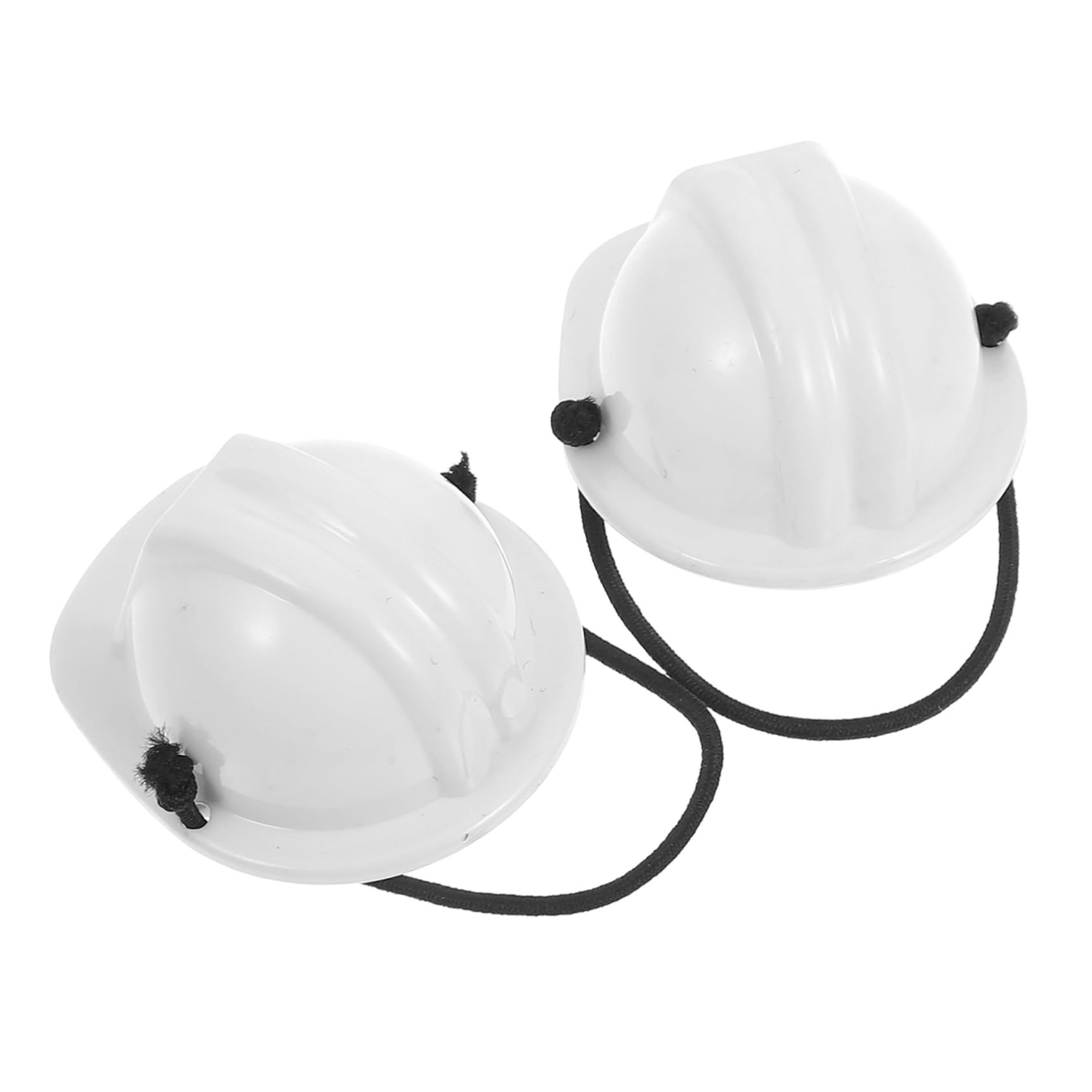 Ciieeo Pet Safety Assurance Mini Hard Hat for Dog Cat Spring Rope Tiny Construction Helmet for Doll Miniature Safety Helmet for Pet Dress up