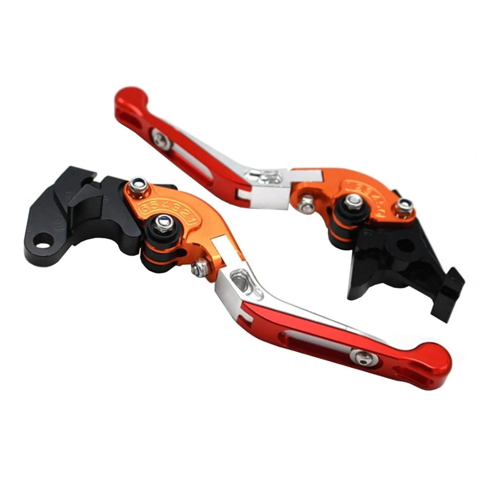 USQBUZHHK Brake Clutch Lever Motorcycle Brake Clutch Levers Handle Bar Grips for Xmax X-MAX400 Xmax 250 XMAX300 XMAX125 2025 Adjustable Folding Extendable(N)