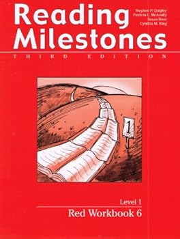 Paperback Reading Milestones Third Edition Level 1 Red Workbook 6 Book