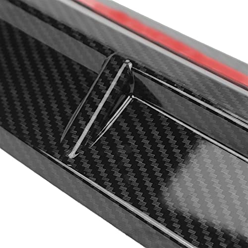 Pare-chocs avant spoiler lip carbone look pour Benz Classe C W205 2015-2018 - 4