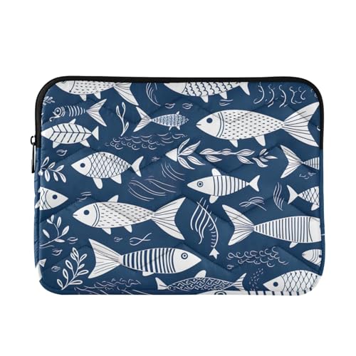 Funda Protectora para Portátil 13-14 Pulgadas Azul Oscuro