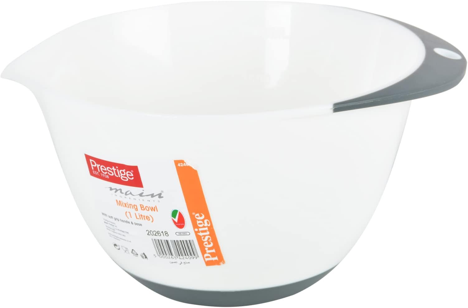 Mixing Bowl With Tor Base | White - PR42409