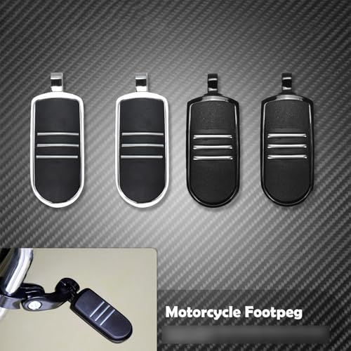 Repose-pieds de moto antidérapants pour sécuriser le passager sur Harley Dyna