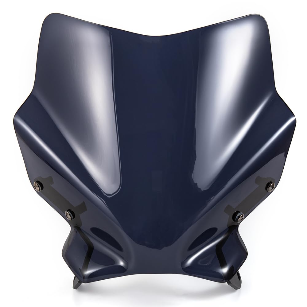 Parabrezza universale per moto Deflettore vento per 1200 2014 s 1200r 2014-2018 2022 (Grigio)