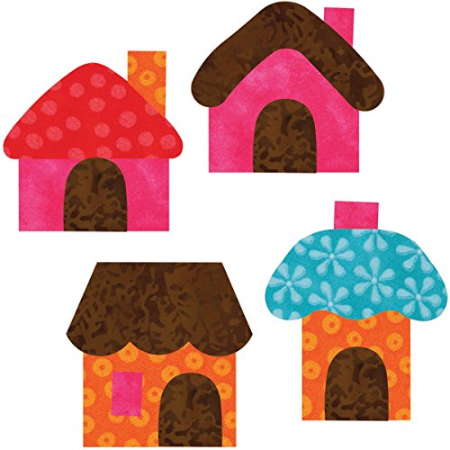 AccuQuilt GO! This & That Fabric Cutting Dies-GO! Small Houses by Reiko Kato