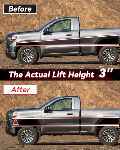 Image of PROEZE 3in Front Leveling Kit for 2007-2026 Silverado /Sierra 1500