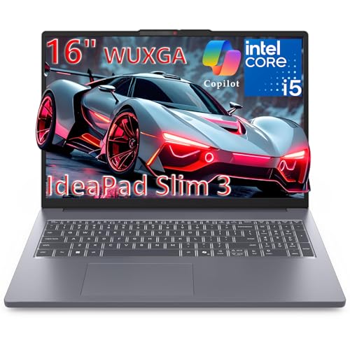 Lenovo Laptop IdeaPad 3 Core i5 16" FHD+ 8GB DDR5 256GB SSD miniatura 1