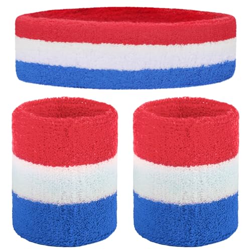 Image of GOGO Sports Sweatband Set (1 Headband and 2 Wristbands)