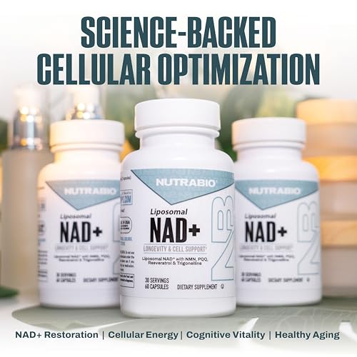 NutraBio Liposomal NAD+ Supplement