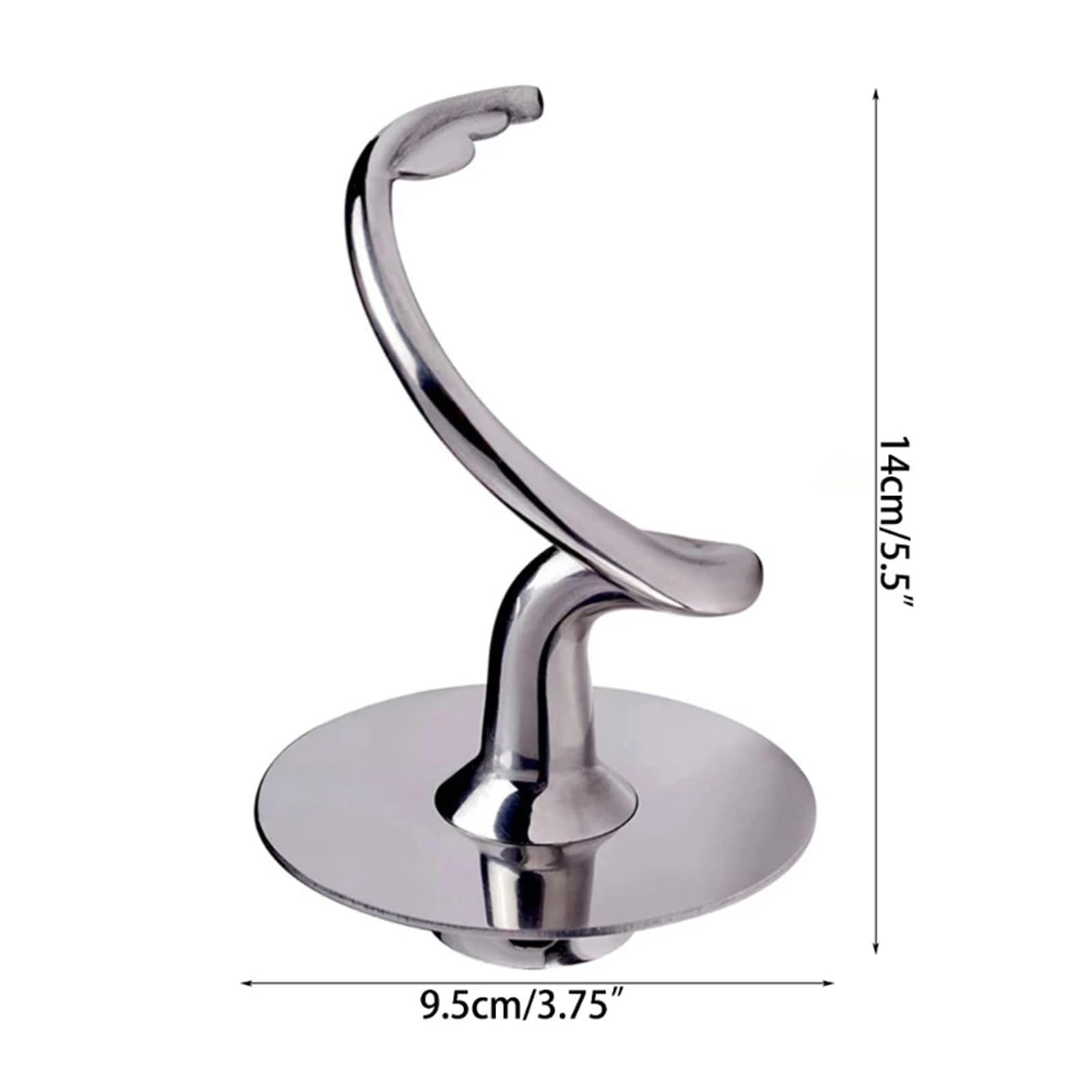 Mezclador De Harina, Cabezal Mezclador, Gancho De Masa, Mezclador De Pie, Repuesto De Material De Acero Inoxidable for Piezas KSM90 KSM103 KSM110