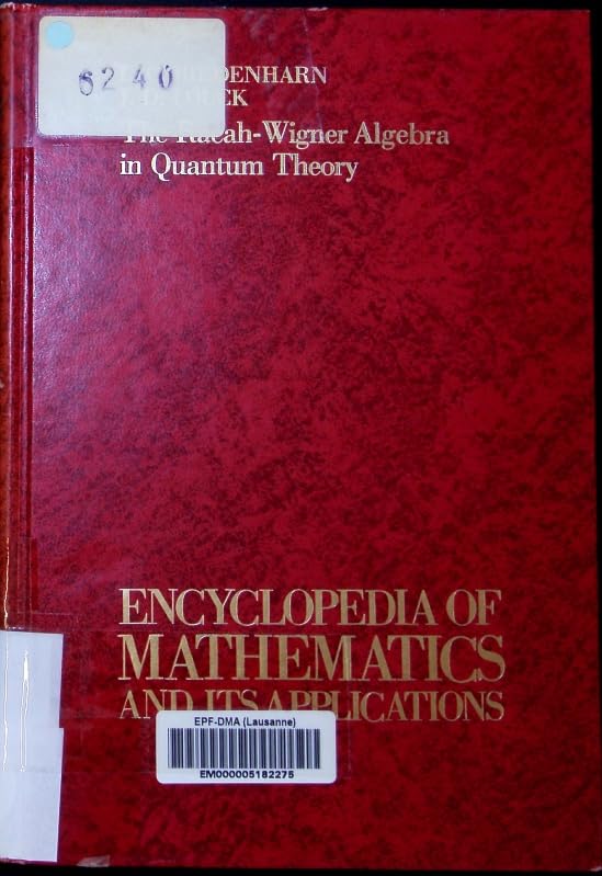 Buy Racah-Wigner Algebra in Quantum Theory — BookShops.in