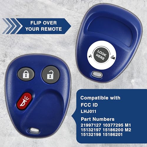Clé de voiture LHJ011 télécommande bip ouverture centralisée x2 - 5