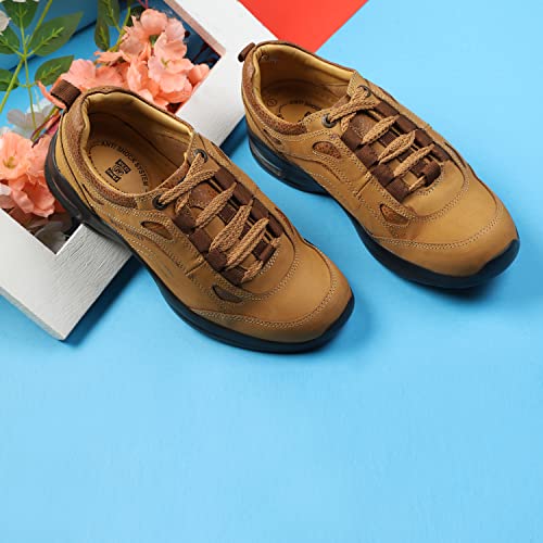 Image of Red Chief Nubuck Leather Casual Shoes for Men | Lace-Up Shoes for Men| RC1975