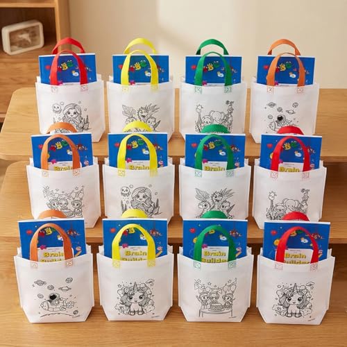 Image of Party Propz Return Gifts for Birthday - 24 Pcs, Partyfavors Pack, Activity Book, DIY Bags, Birthday Return Gifts For Kids, Return Gifts For Birthday, return gift for kids age 6-10