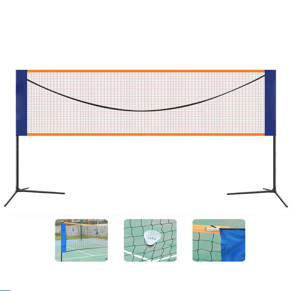Badminton Net, 20 Pollici di Tennis Portatile per Pickleball, Tennis, Badminton