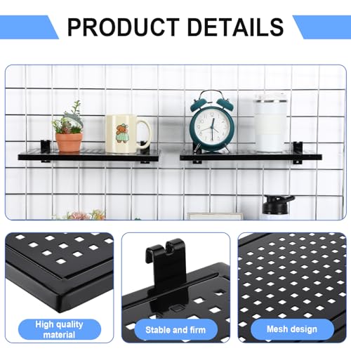 Coume SR-COUME-2737 4 Pack Gridwall Perforated Shelf thumb #3