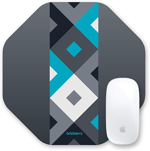 ARTBRIZ® Brizberry Pro-X2 Mouse Pad, Optimised for Speed and Precision, Premium Anti Skid Rubber Base, for Office Desktop Laptop PC Mac, 240mm x…