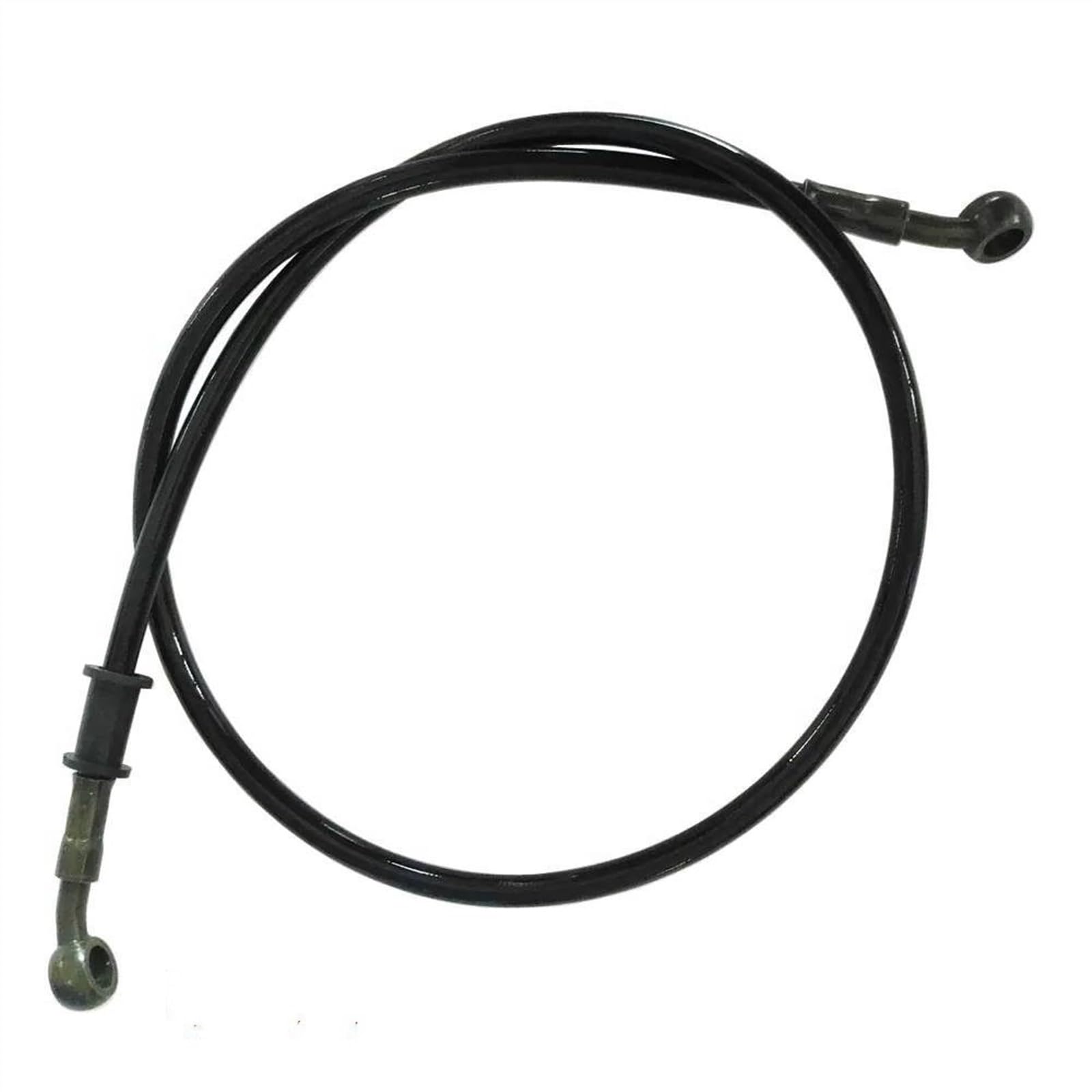 Motorbike Part 340mm/34cm Dia 10mm 28 Degree Universal Motorcycle Braided Line Steel Brake Hose Cable Hydraulic Pipe