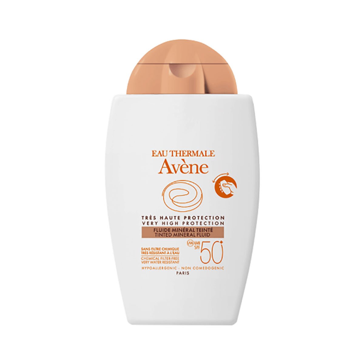 Avène Solar Fluido Mineral Con Color Spf50 + 40ml