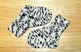  Selbstgestrickt/Handgemacht/Babysocken/Wollsocken/Babyschuhe/Mädchen/Junge/Fußlänge 9 cm
