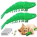 Idepet Interactive Cat Toys Kitten Catnip Cepillo de Dientes Chew Treat Toy Resistencia a la mordedura Juguetes para Mascotas para la Limpieza de los Dientes Cuidado Dental