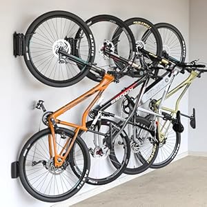 monTEK Swivel Bike Wall Mount, Bike Hangers for Garage,