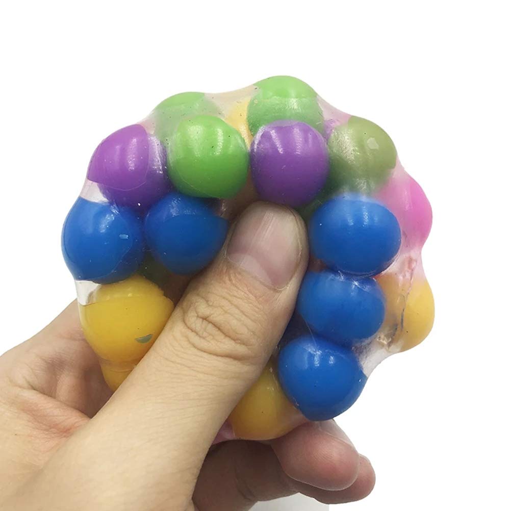 CATOR Lot de 4 bracelets élastiques anti-stress, jouets sensoriels anti-stress pour enfants, jouets apaisants pour enfants autistes ayant des besoins spéciaux et adultes CATOR Lot de 4 bracelets élastiques anti-stress, jouets sensoriels anti-stress pour enfants, jouets apaisants pour enfants autistes ayant des besoins spéciaux et adultes