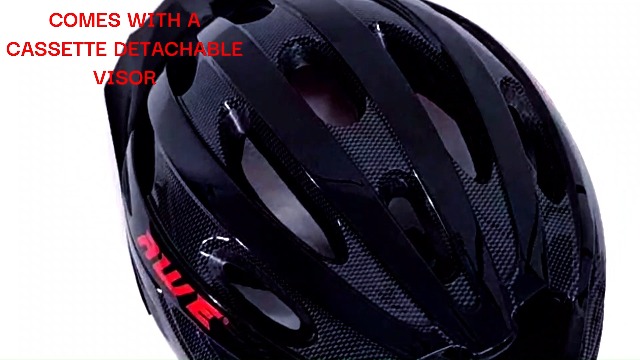 AWEAir™ Bike Helmet MTB Helmet Adult Mens Womens 58-61cm Bicycle Helmet Black/Carbon Large Adjustable Lightweight In Mould *AWE 5 year Crash Replacement Policy, CE-EN 1078:2012:A1:2012 standard Sports & Outdoors